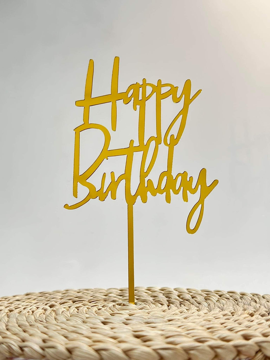 Happy Birthday Cake Topper 08.18.23