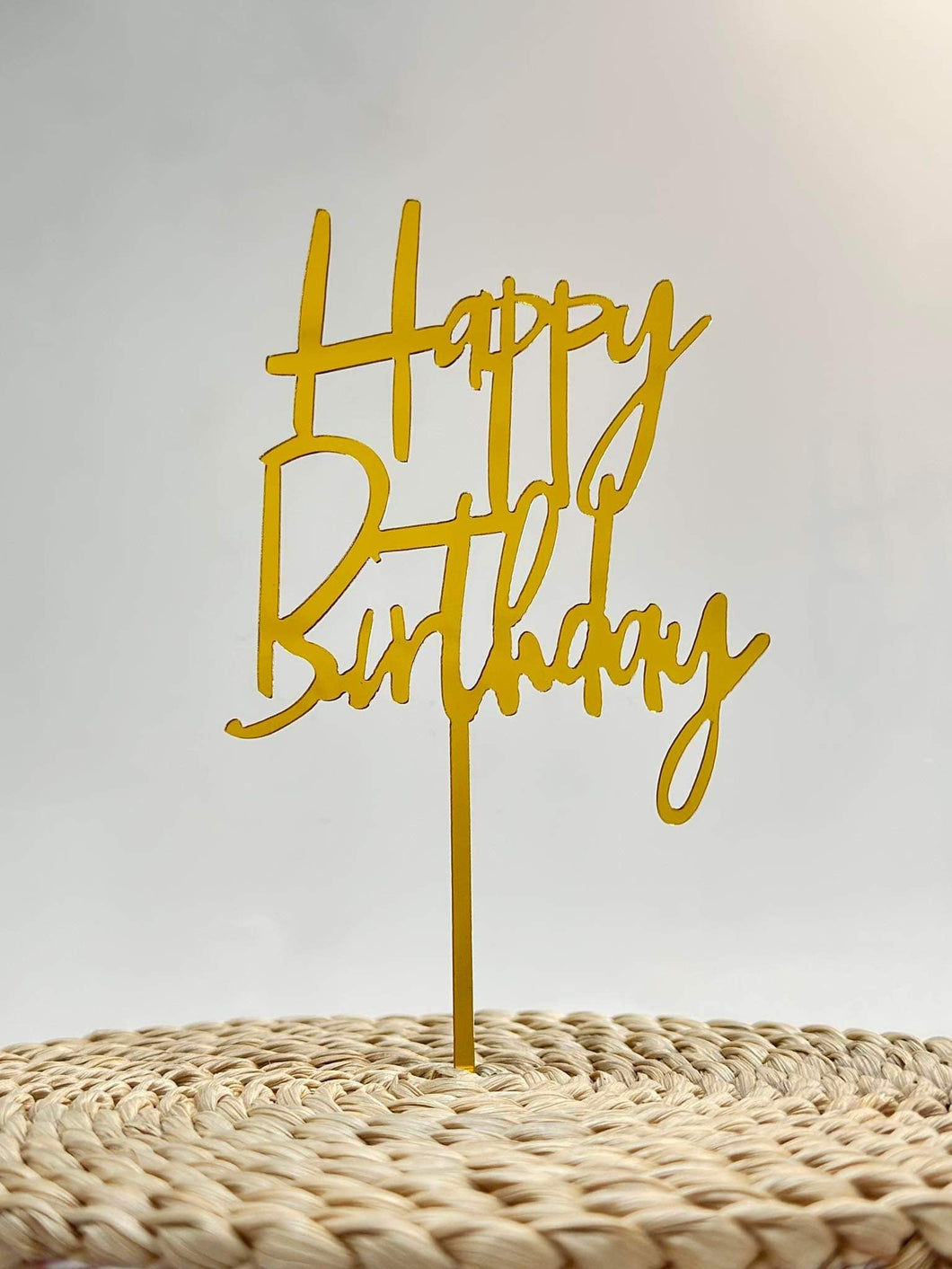 Happy Birthday Cake Topper 08.13.23